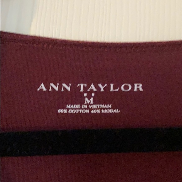 Maroon Long Sleeve Tee - Picture 2 of 3